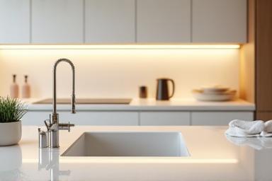 Sparkling kitchen after end-of-tenancy clean